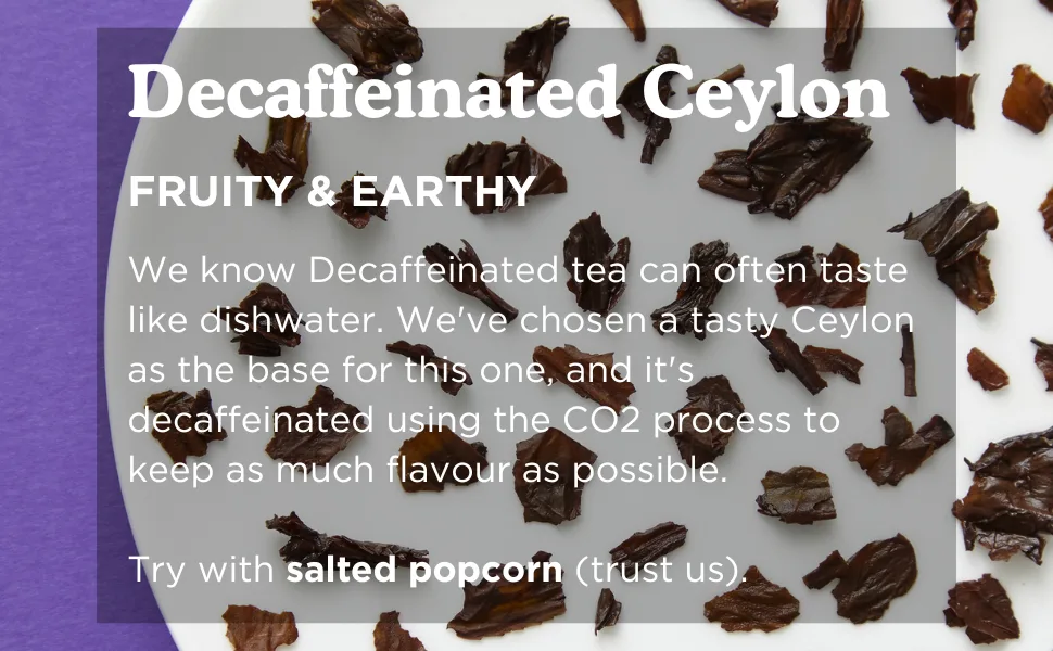 Brew Tea Co Decaffeinated Ceylon Loose Leaf Tea 226 g 226g - Decaf Ceylon banner image
