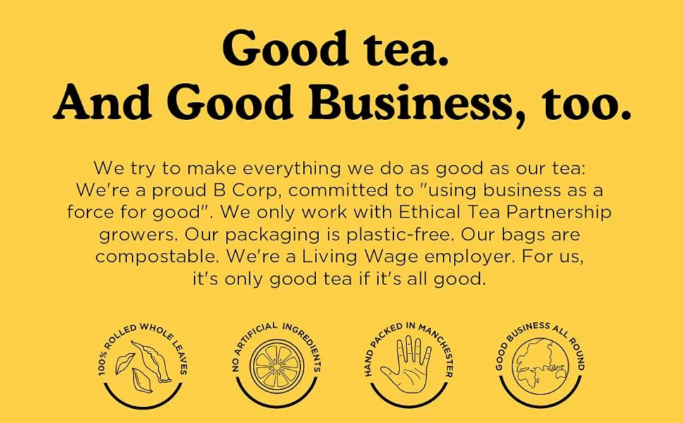 Brew Tea Co Decaffeinated Ceylon Loose Leaf Tea 226 g 226g - Good tea, good business too.