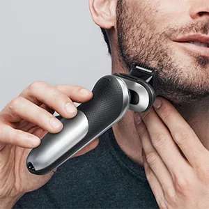 Braun EasyClick Beard Trimmer Attachment For New Generation Series 5 6 and 7 Electric Shaver With Five Different Lengths For Beard Styling Black - Lifetime lasting precision