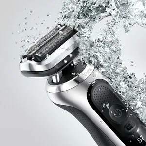 Braun EasyClick Beard Trimmer Attachment For New Generation Series 5 6 and 7 Electric Shaver With Five Different Lengths For Beard Styling Black - Washable