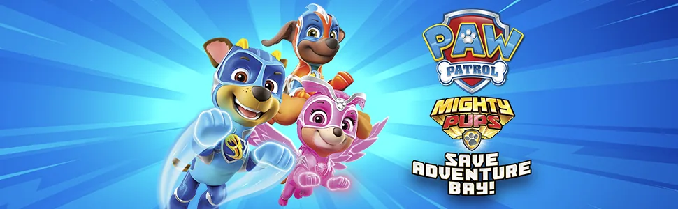 PAW Patrol Mighty Pups Save Adventure Bay! (Nintendo Switch) Nintendo Switch single - PP2 Image 1