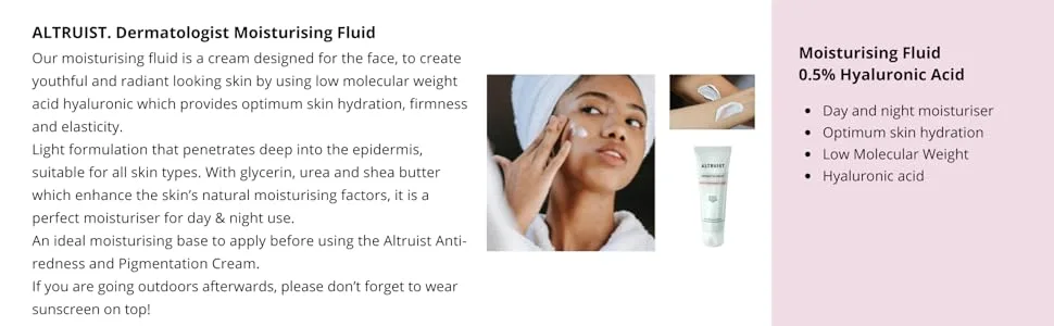 Altruist Moisturising Fluid 0.5% Hyaluronic Acid - moisturizing fluid
