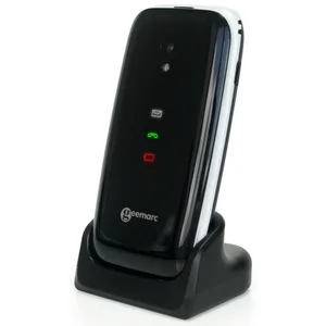 Geemarc CL8700-4G Amplified Clamshell Mobile Phone with Large Keys SOS Function and One-touch Memory Buttons - Bluetooth and Hearing Aid Compatible - For Hearing Impaired - Unlocked - UK Version - CL8700