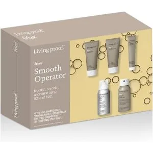 Living Proof Mini Rountine Kit | Prestige & Professional Haircare Value Trial Set | Saving 5-Piece Bundle No Frizz: Smooth Operator - product information 2