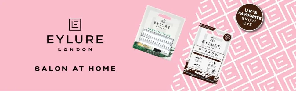Eylure Dybrow Dye Kit - Mid Brown - salon at home, dybrow, individual lashes