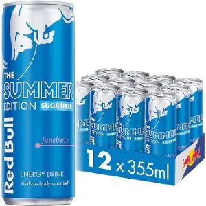 Red Bull Energy Drink Sugar Free Blue Edition Juneberry 355 ml x12 - product information 2