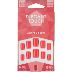 Elegant Touch Core Colour Calypso Coral Calypso Coral 24 Count (Pack of 1) - product information 2
