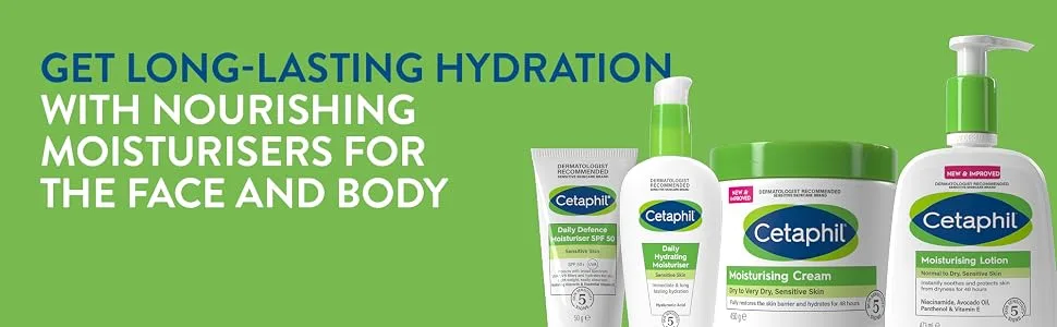 Cetaphil Hydrating Foaming Cream Cleanser 473ml Face Wash with Niacinamide for Normal Dry or Sensitive Skin Vegan-Friendly - get long-lasting hydration with nourishing moisturisers for the face and body