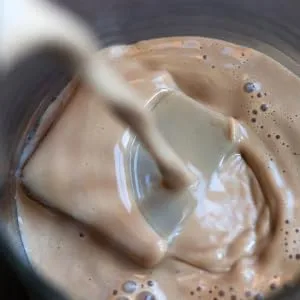 Protein Works - Endless Coffee | for Brain and Cognitive Support | Zero Crash No Added Sugar | Caramel Latte - 460g - Endless Coffee poured