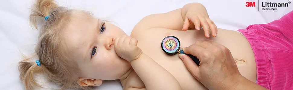 3M Littmann Classic II Pediatric Stethoscope Red Tube 28 inch 2113R - product information 1
