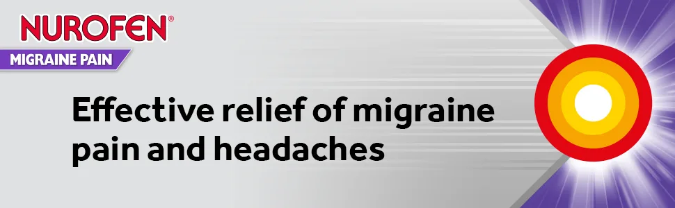 Nurofen Migraine Pain 342mg Caplets - Nurofen