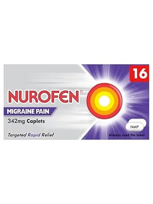 Nurofen Migraine Pain 342mg Caplets - Nurofen