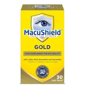 Macushield Capsules 90 count (Pack of 1) Old Version - MacuShield Gold formulation with lutein, zeaxanthin and meso-zeaxanthin for eye health