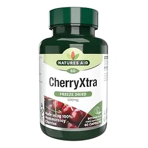 Natures Aid 500mg Cherryxtra 60 Capsules - CherryXtra