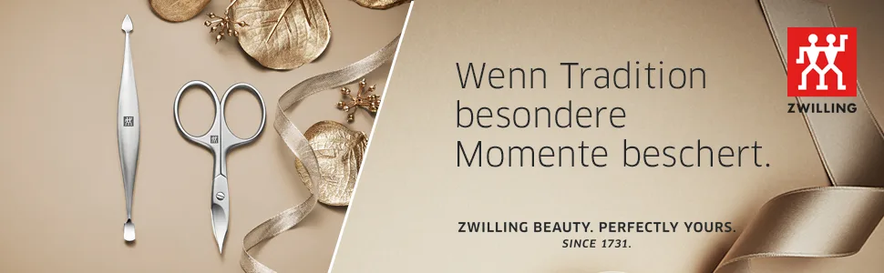 ZWILLING Nail Scissors slightly curved cutting edge hypoallergenic Polished Silver - 90 mm - Zwilling Moments.