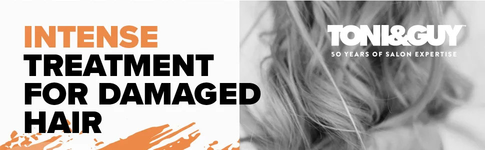 TONI & GUY Conditioner Infinite Damage Repair 250ml - Toni&Guy Damage Repair Conditioner and Hair Mask Bundle provides intense treatment for damaged hair
