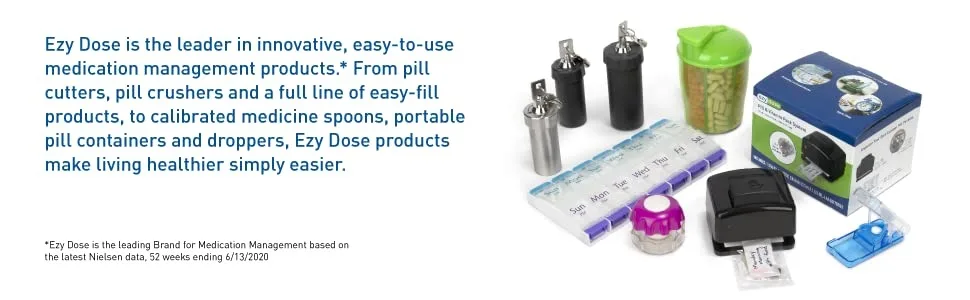 EZY DOSE Ear and Eye Medicine Dropper for Liquid & Essential Oils 1mL Capacity Glass Black Pack of 1 Straight Tip - ezy footer