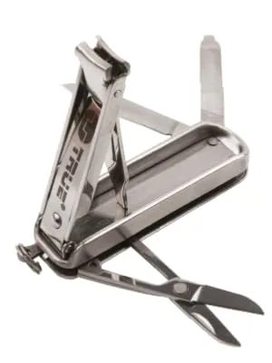 True Utility NailClip Kit - Keyring Manicure Set - nail clippers