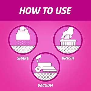 Vanish Carpet Cleaner + Upholstery Power Powder Large Area Cleaning 650 g - product information 7