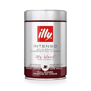 illy Coffee Intenso Ground Coffee Dark Roast 100% Arabica Coffee 125g Intenso Dark Roast - product information 2