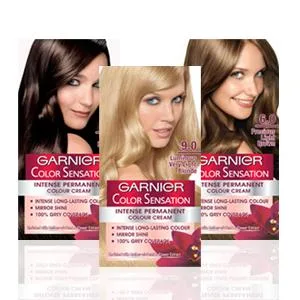 Garnier Color Sensation Red Hair Dye Permanent 6.60 Intense Ruby Red - product information 2