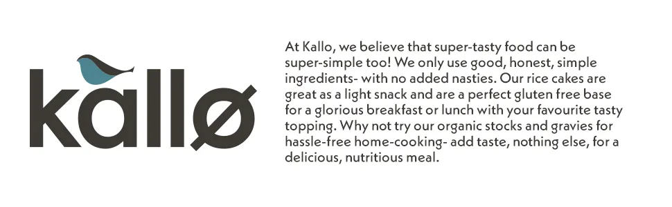 Kallo Lightly Salted Corn Cakes 130g Lightly Salted 130 g (Pack of 1) - Kallo Bio