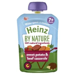 Heinz Reduced Sugar Apple Biscotti 7 months + 60g - Heinz Infant Pouches