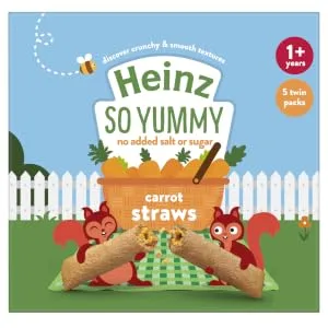 Heinz Reduced Sugar Apple Biscotti 7 months + 60g - Heinz Infant Snacks