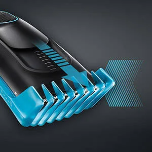 Braun Hair Clipper HC5010 9 lenghts - One dedicated comb. For 9 precise length settings.