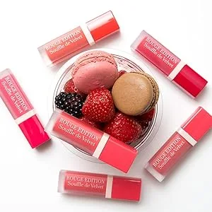 Bourjois Rouge Edition Souffle de Velvet Liquid lipstick. 3 VIPeach Pinks 7.7ml - product information 4