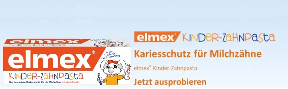 Elmex Children's Toothpaste 50 ml 1 - elmex; elmex toothpaste; toothpaste; toothpaste; elmex toothpaste; children; children