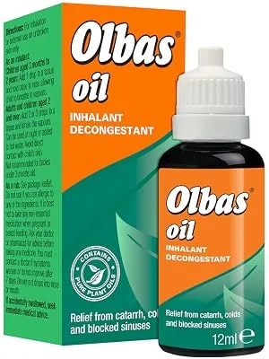 Olbas Oil Inhalant Decongestant 12ml 12 ml (Pack of 1) Single - Olbas 12ml