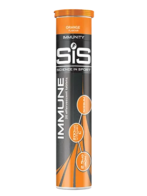 Science In Sport Hydro Hydration Tablets Gluten-Free Zero Sugar Orange Flavour Plus Electrolytes + Vitamin C 20 Effervescent Tablets - immune