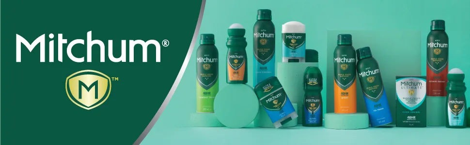 Mitchum Ultimate 48HR Protection Soft Solid Cream Stick Deodorant for Men & Antiperspirant Clean Control Dermatologist Tested 45 g (Pack of 1) - Mitchum male range