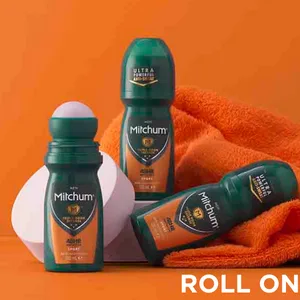 Mitchum Ultimate 48HR Protection Soft Solid Cream Stick Deodorant for Men & Antiperspirant Clean Control Dermatologist Tested 45 g (Pack of 1) - Mitchum Roll-on