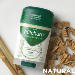 Mitchum Ultimate 48HR Protection Soft Solid Cream Stick Deodorant for Men & Antiperspirant Clean Control Dermatologist Tested 45 g (Pack of 1) - Mitchum stick bamboo powder