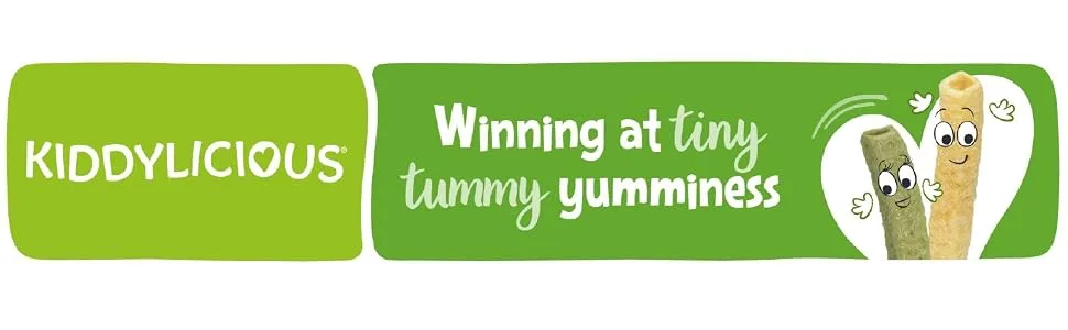 Kiddylicious Cheesy Veggie Straws 4 ( 4 x 48g ) - Kiddylicious winning at tiny tummies