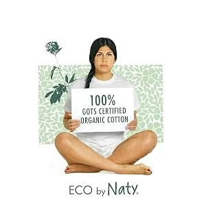 Eco by Naty Tampons - Super 18 tampons. Plant-based Vegan 100% Organic Cotton Super (18 tampons) - lifestye