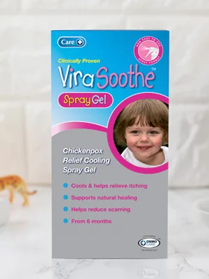 Care ViraSoothe Chickenpox Relief Cooling Gel 75g Cools and Soothes Skin 75 g (Pack of 1) - Spray Gel