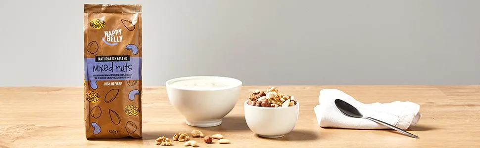 Amazon Brand - Happy Belly Mixed Nuts 500g 500 g (Pack of 1) - product information 3