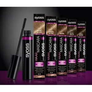 SYOSS Hair Mascara Hair Colour Medium Brown Instant Grey Coverage Pack of 1 x 16 ml Medium Brown 16 ml (Pack of 1) - product information 4