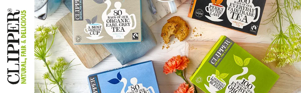 Clipper Fairtrade Organic Speciality English Breakfast 6 x 125g - Black Tea