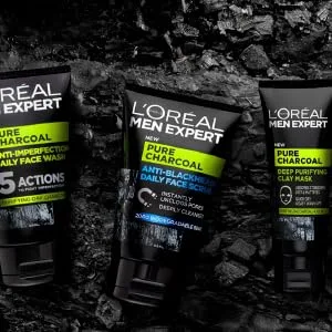 L'Oreal Paris Men Expert Pure Charcoal Purifying Black Clay Face Mask for Men 50 ml 50 ml (Pack of 1) - product information 2