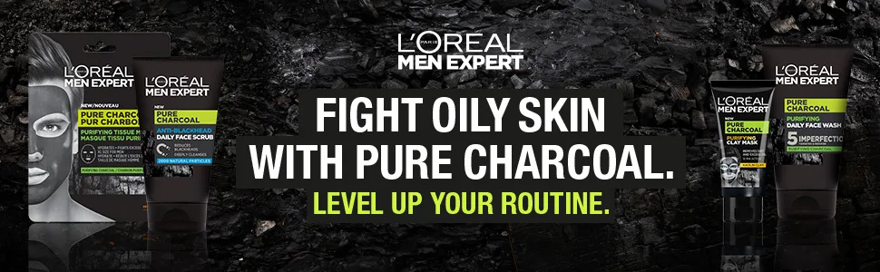 L'Oreal Paris Men Expert Anti-Blackhead Daily Face Scrub 100ml - product information 1