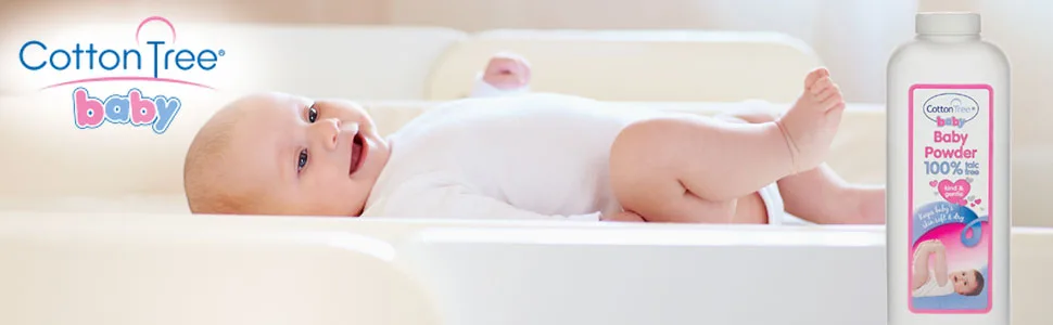 Cotton Tree Essential Baby Powder White 284 G (Pack Of 1) - product information 1