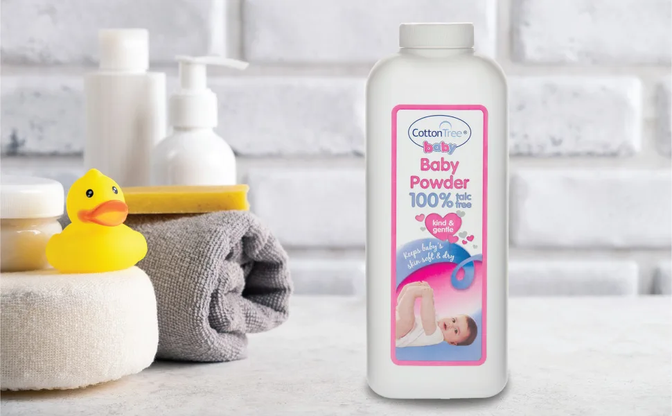 Cotton Tree Essential Baby Powder White 284 G (Pack Of 1) - product information 4