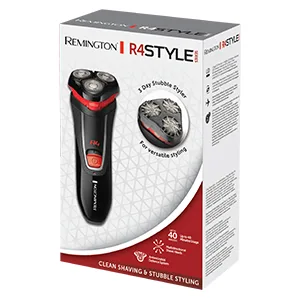 R4001 Style R4 Cordless Shaver Rechargeable Electric Razor with Pop-up Trimmer Black/Grey/Red - Boxed product