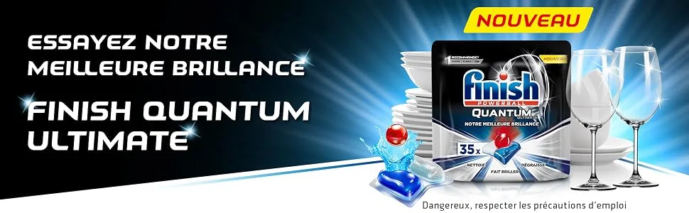 Finish Rinse Liquid for Shine and Drying 800 ml One Size - Finish Quantum Ultimate Dishwasher Tablets