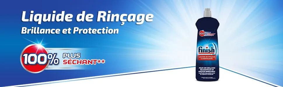Finish Rinse Liquid for Shine and Drying 800 ml One Size - Washing up liquid