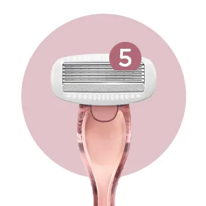 WILKINSON SWORD - Intuition Complete For Women | Skin Protect Gel with Smooth Glide | Razor Handle + 1 Razor Blade Refills - Intuition Complete